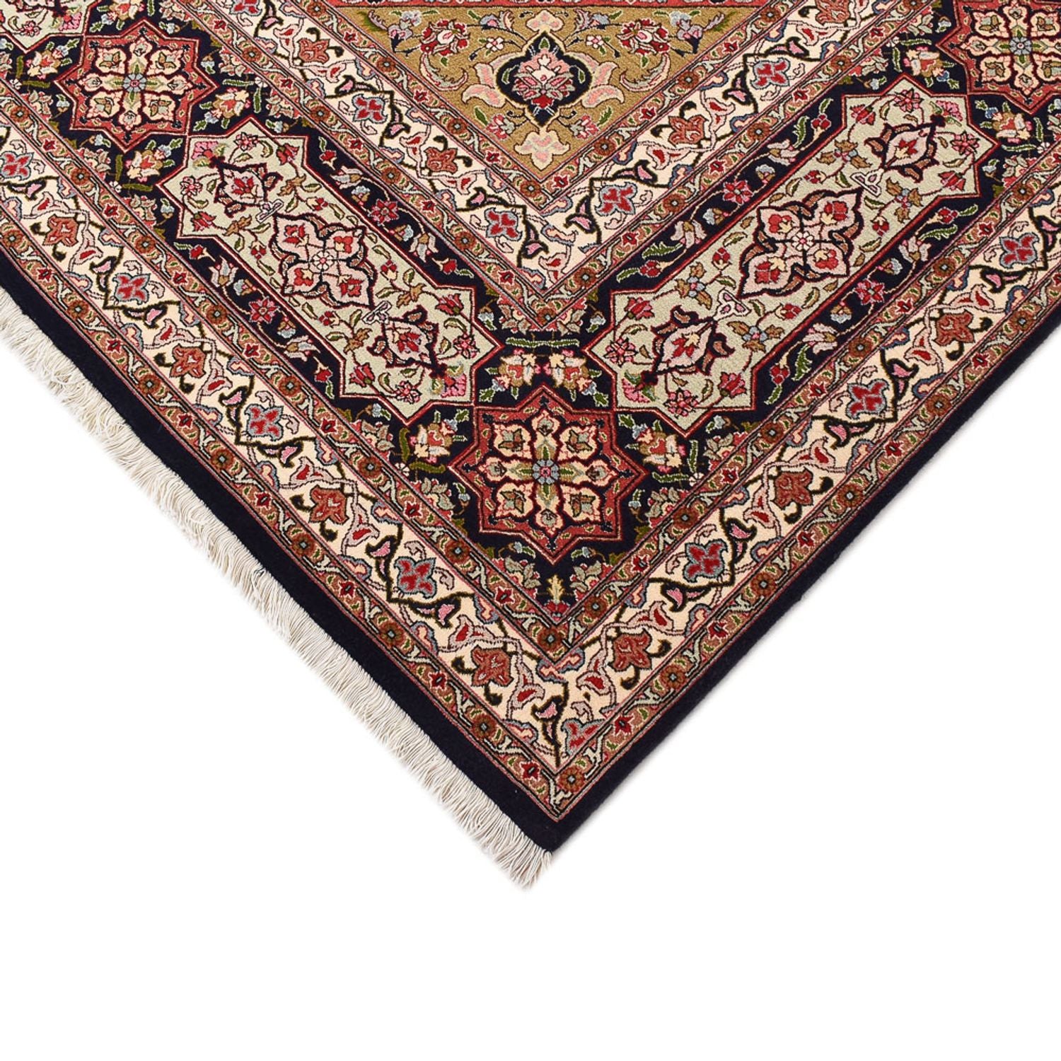 Alfombra Persa - Tabriz - Real - 402 x 302 cm - beige claro