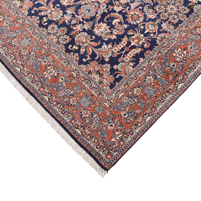 Alfombra persa - Bidjar - 295 x 206 cm - azul oscuro
