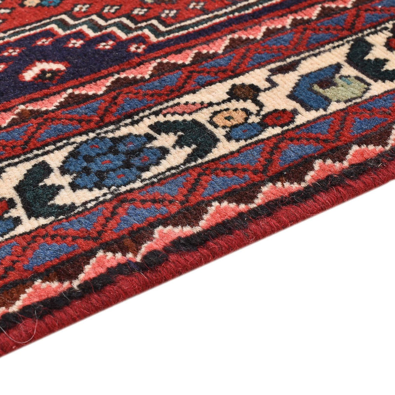 Alfombra persa - Nómada - 158 x 108 cm - rojo