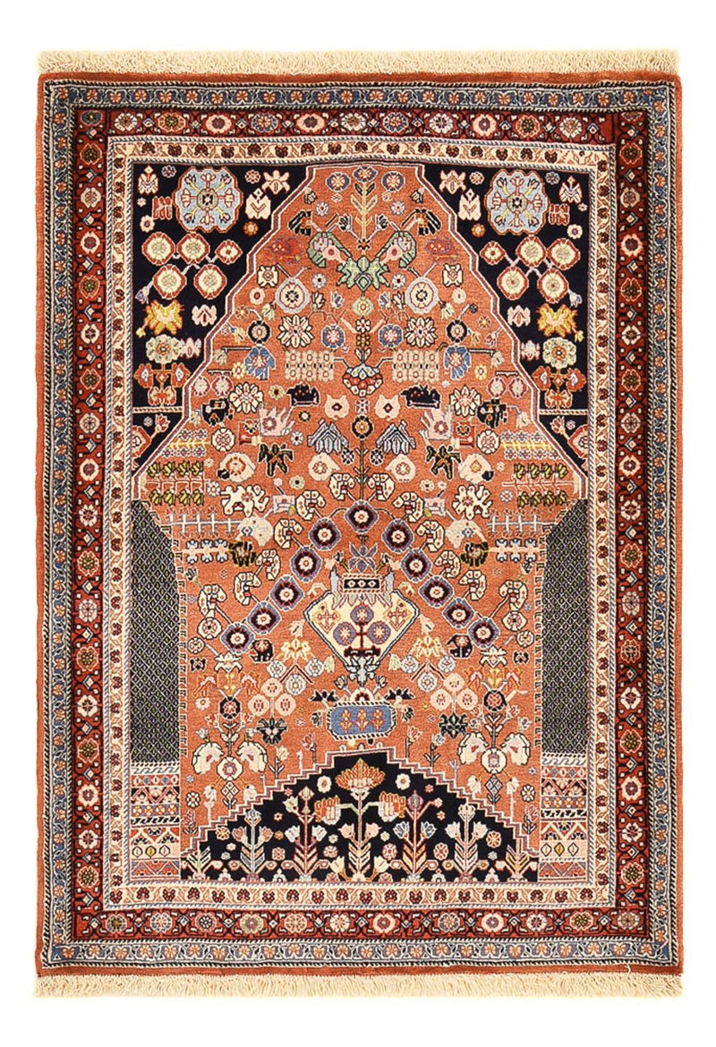 Alfombra Gabbeh - Persa Kashkuli - 160 x 112 cm - rojo claro