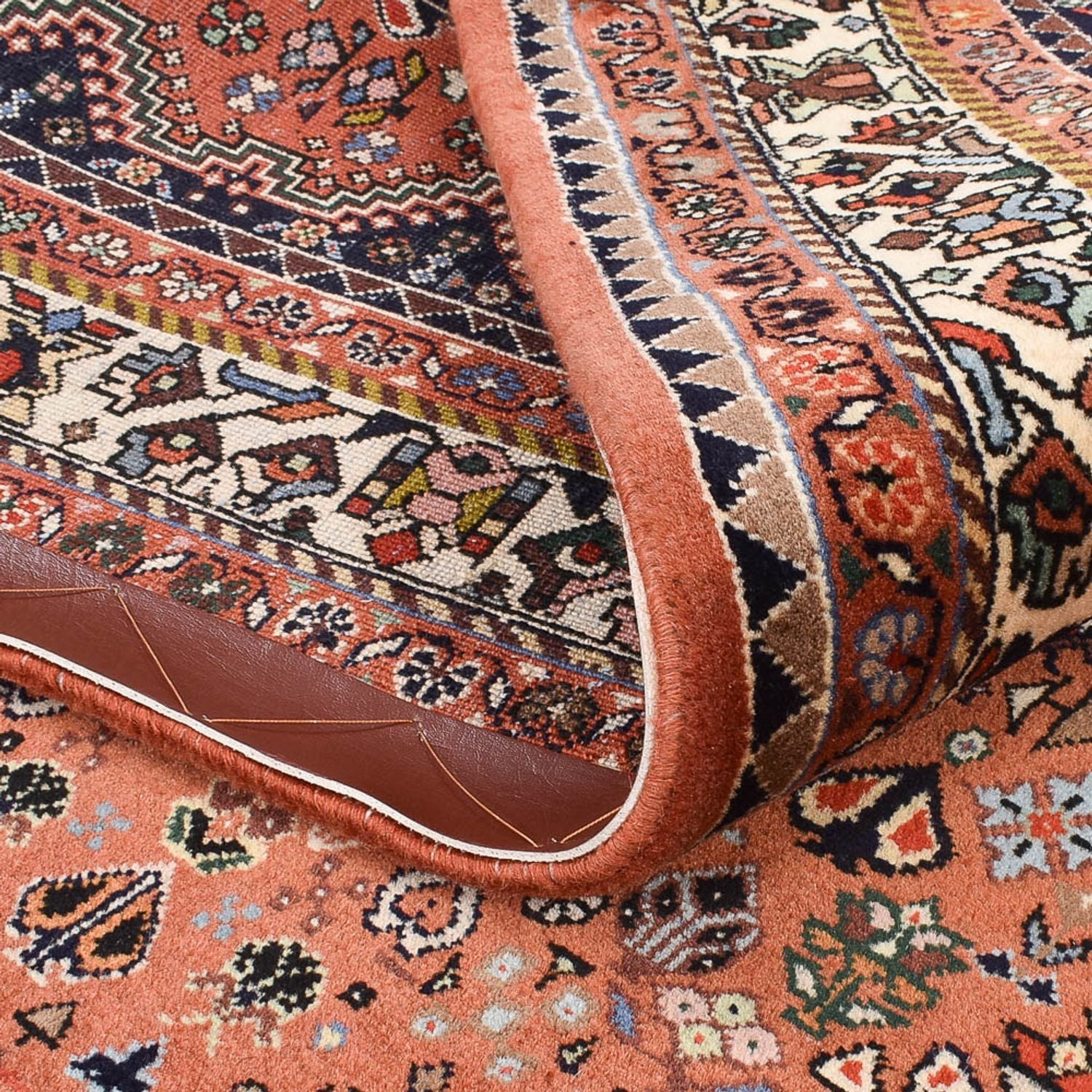 Alfombra Gabbeh - Persa Kashkuli - 218 x 159 cm - rojo claro