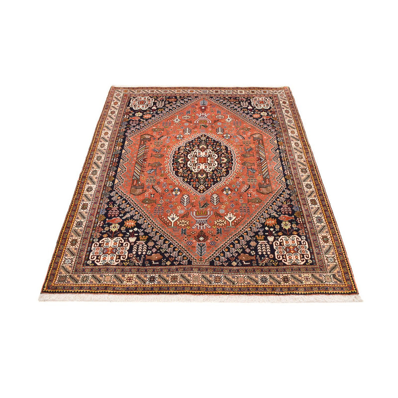 Alfombra Gabbeh - Persa Kashkuli - 202 x 152 cm - rojo claro