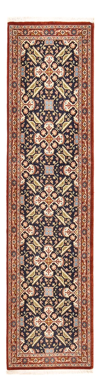 Alfombra de pasillo Alfombra Persa - Ghom - Royal - 202 x 52 cm - beige oscuro