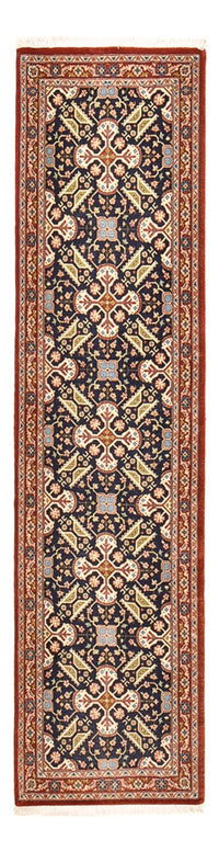 Alfombra de pasillo Alfombra Persa - Ghom - Royal - 202 x 52 cm - beige oscuro