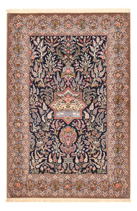 Alfombra Persa - Isfahan - Prima - 238 x 159 cm - azul oscuro