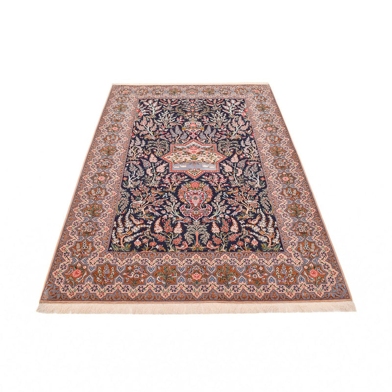 Alfombra Persa - Isfahan - Prima - 238 x 159 cm - azul oscuro