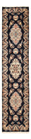 Alfombra de pasillo Alfombra persa - Clásica - 295 x 68 cm - azul oscuro