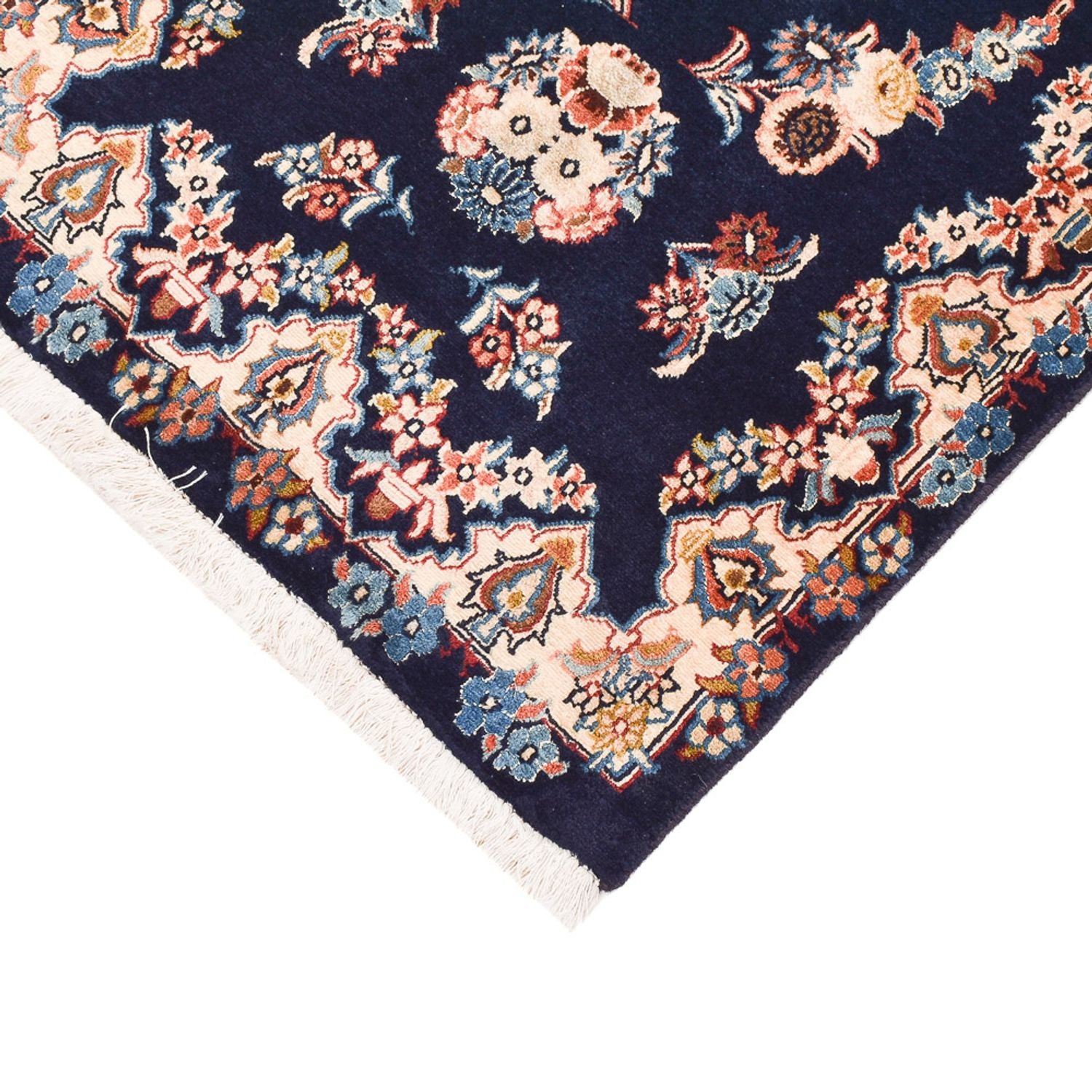 Alfombra de pasillo Alfombra persa - Clásica - 295 x 68 cm - azul oscuro