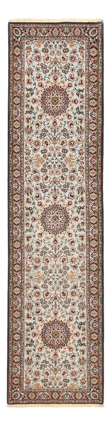 Alfombra de pasillo Alfombra Persa - Isfahan - Prima - 314 x 83 cm - arena