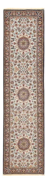Alfombra de pasillo Alfombra Persa - Isfahan - Prima - 314 x 83 cm - arena