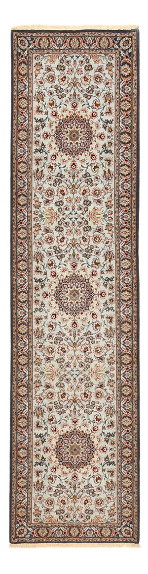 Alfombra de pasillo Alfombra Persa - Isfahan - Prima - 314 x 83 cm - arena