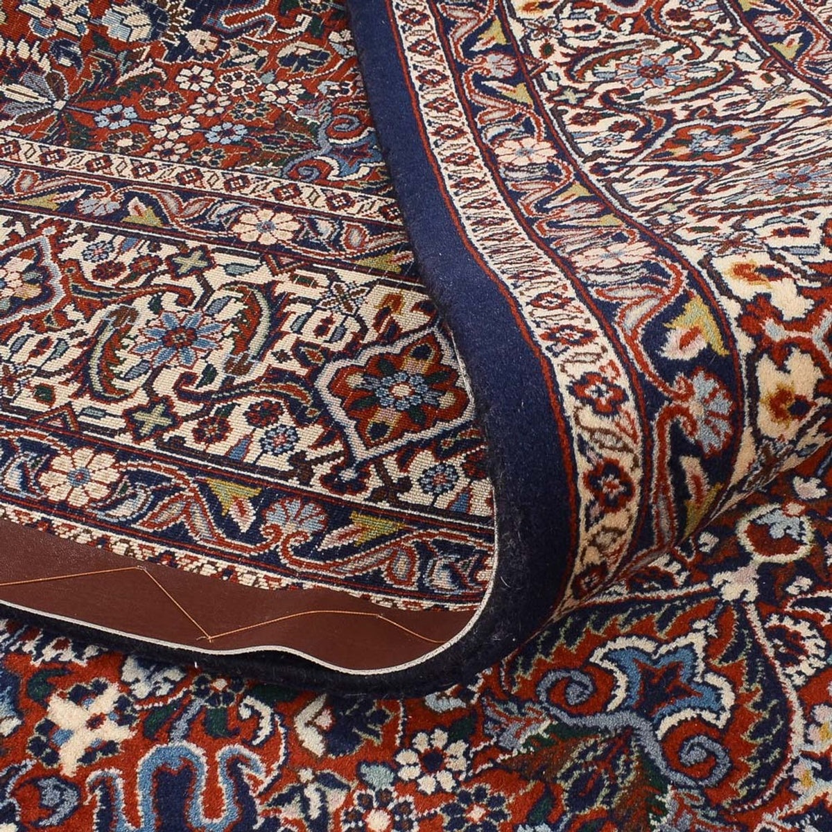 Alfombra persa - Bidjar - 303 x 202 cm - rojo claro