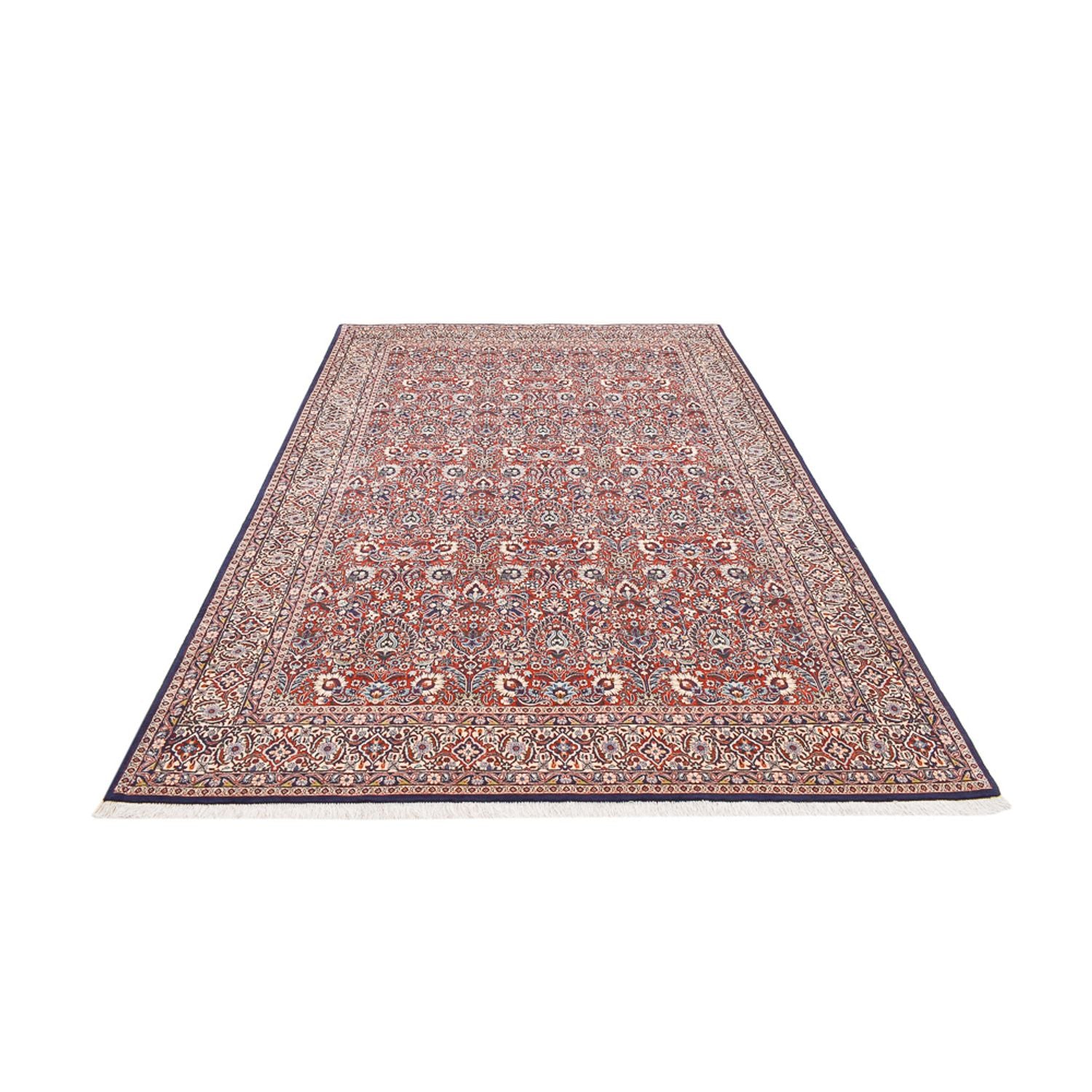 Alfombra persa - Bidjar - 303 x 202 cm - rojo claro