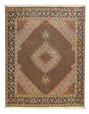 Alfombra Persa - Tabriz - Real - 195 x 153 cm - marrón
