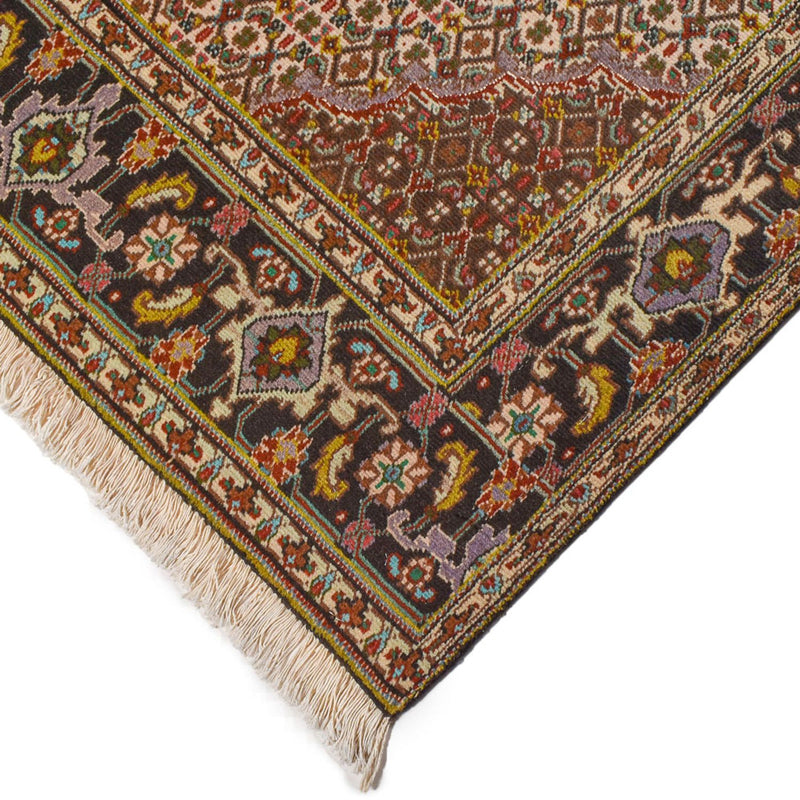 Alfombra Persa - Tabriz - Real - 195 x 153 cm - marrón