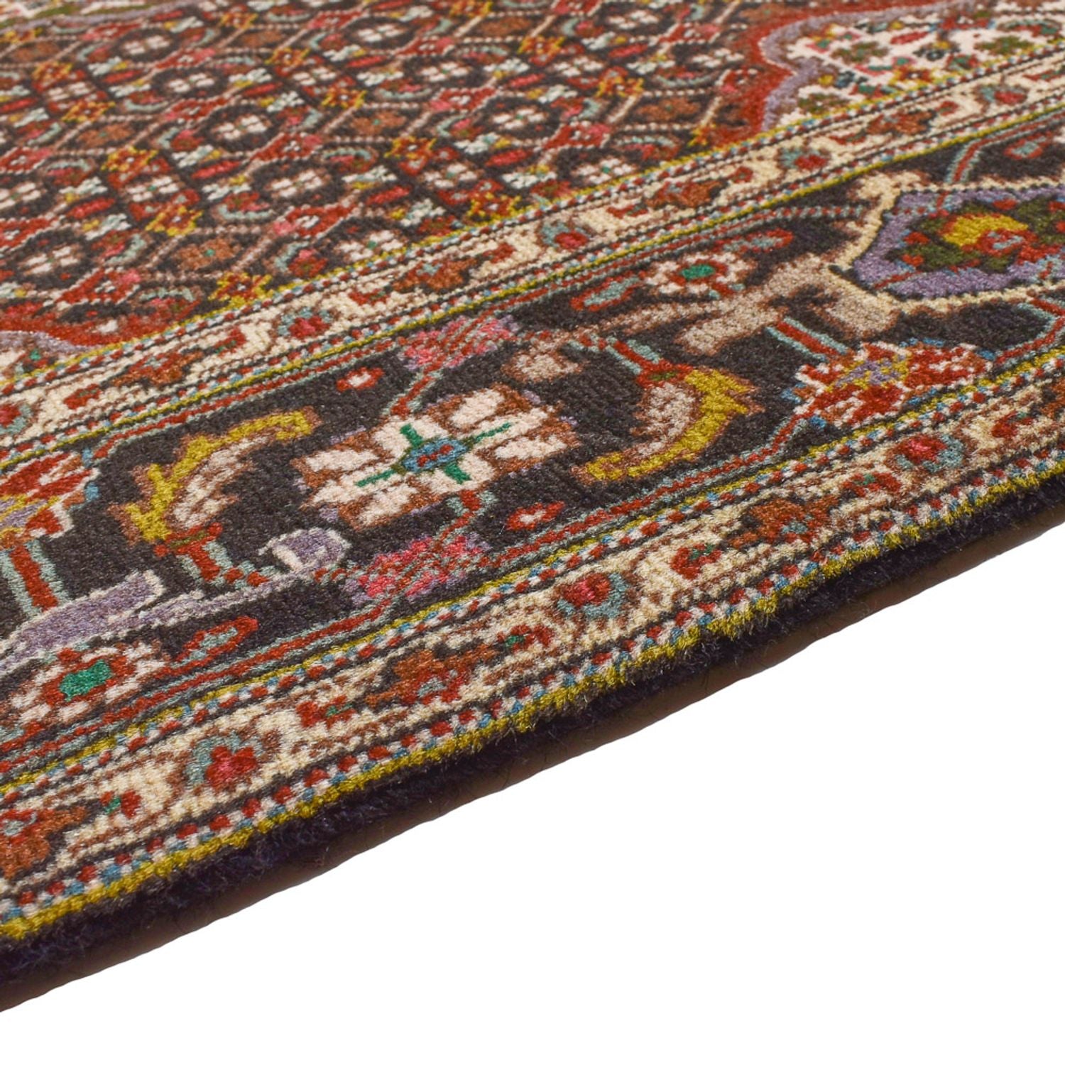 Alfombra Persa - Tabriz - Real - 195 x 153 cm - marrón