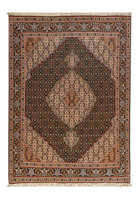 Alfombra Persa - Tabriz - Real - 207 x 148 cm - marrón