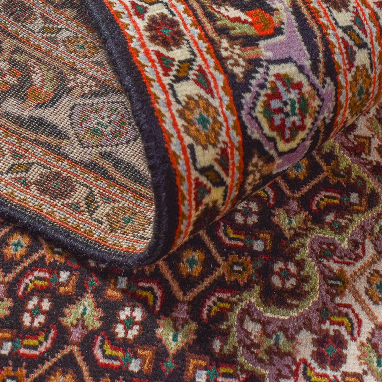 Alfombra Persa - Tabriz - Real - 207 x 148 cm - marrón