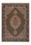 Alfombra Persa - Tabriz - Real - 203 x 150 cm - marrón oscuro