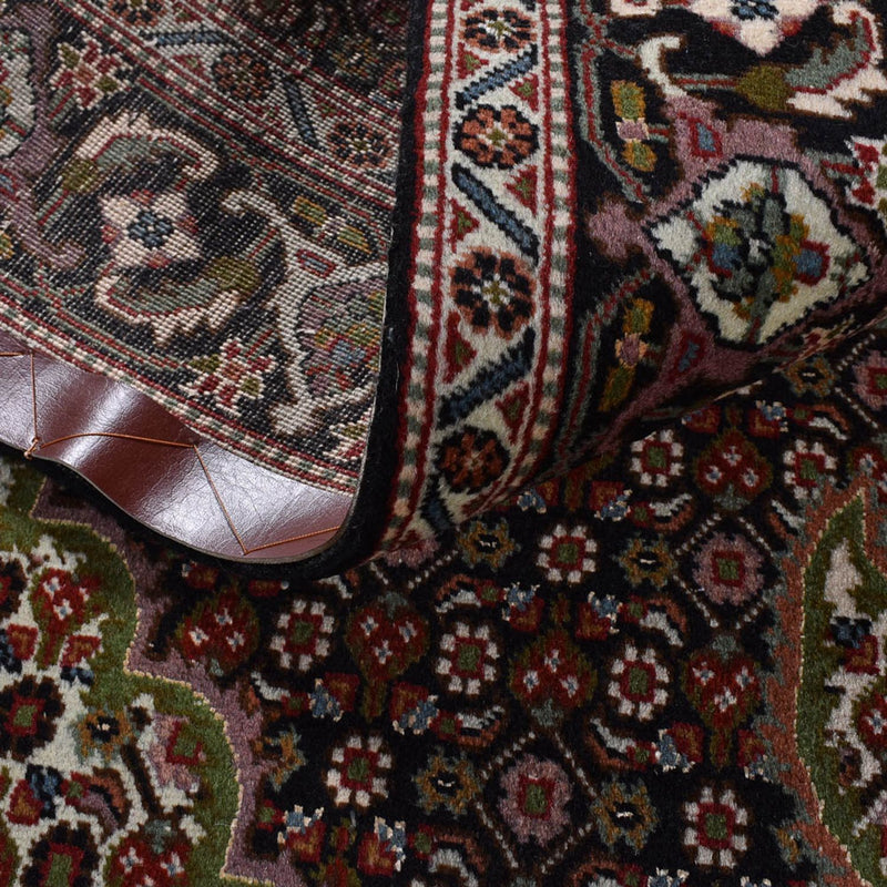 Alfombra Persa - Tabriz - Real - 203 x 150 cm - marrón oscuro