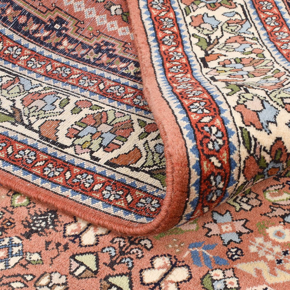 Alfombra Gabbeh - Persa Kashkuli - 210 x 151 cm - rojo claro