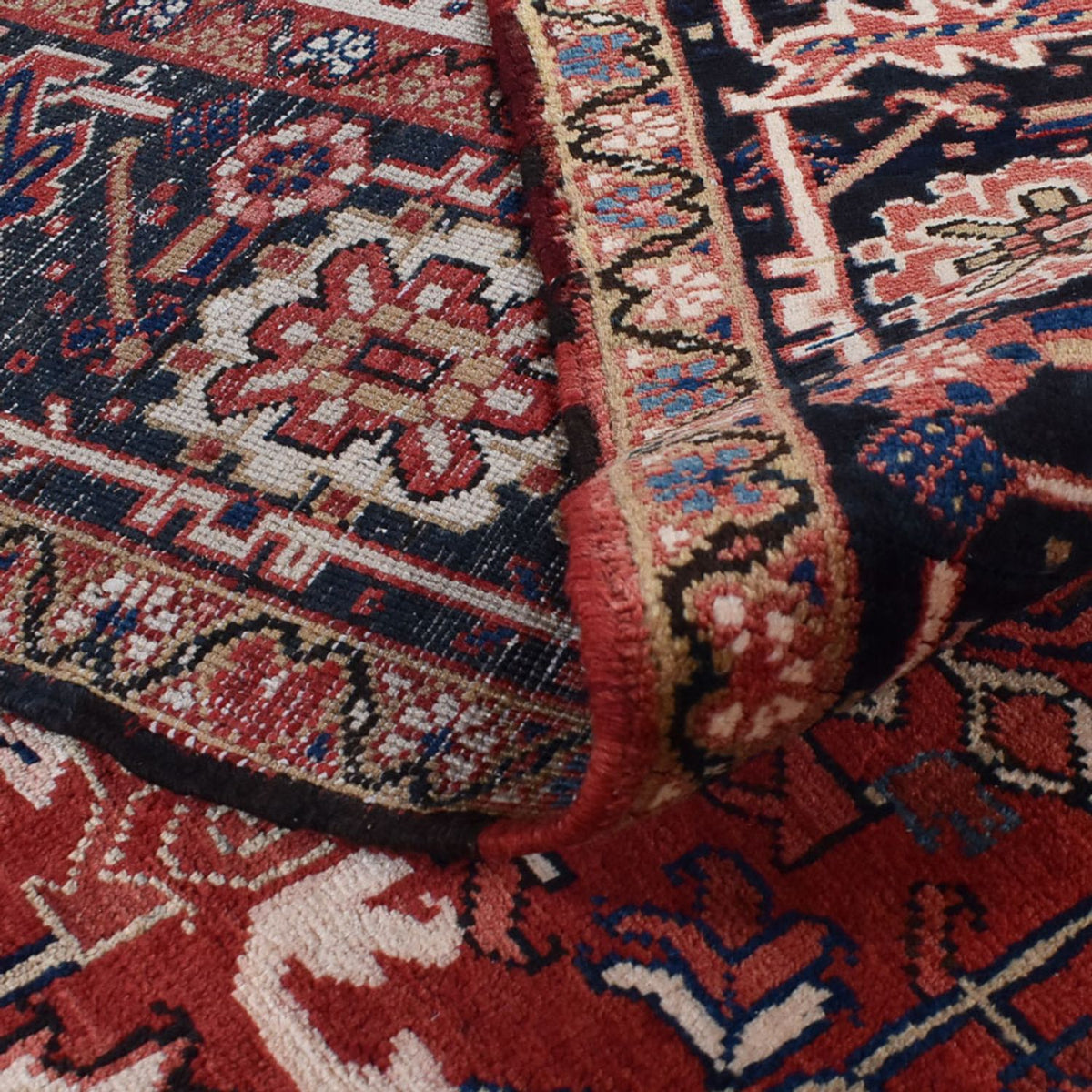 Alfombra persa - Nómada - 375 x 298 cm - rojo