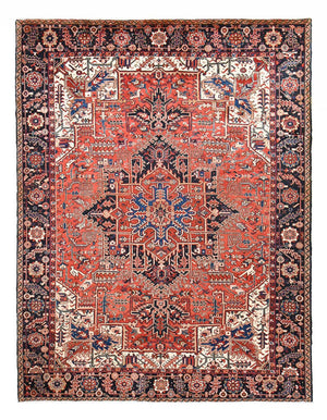 Alfombra persa - Nómada - 384 x 292 cm - rojo