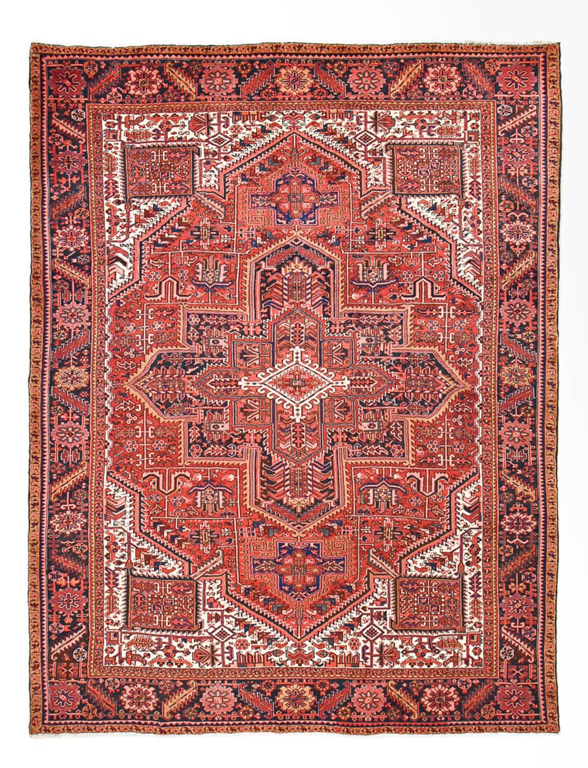 Alfombra persa - Nómada - 392 x 305 cm - rojo