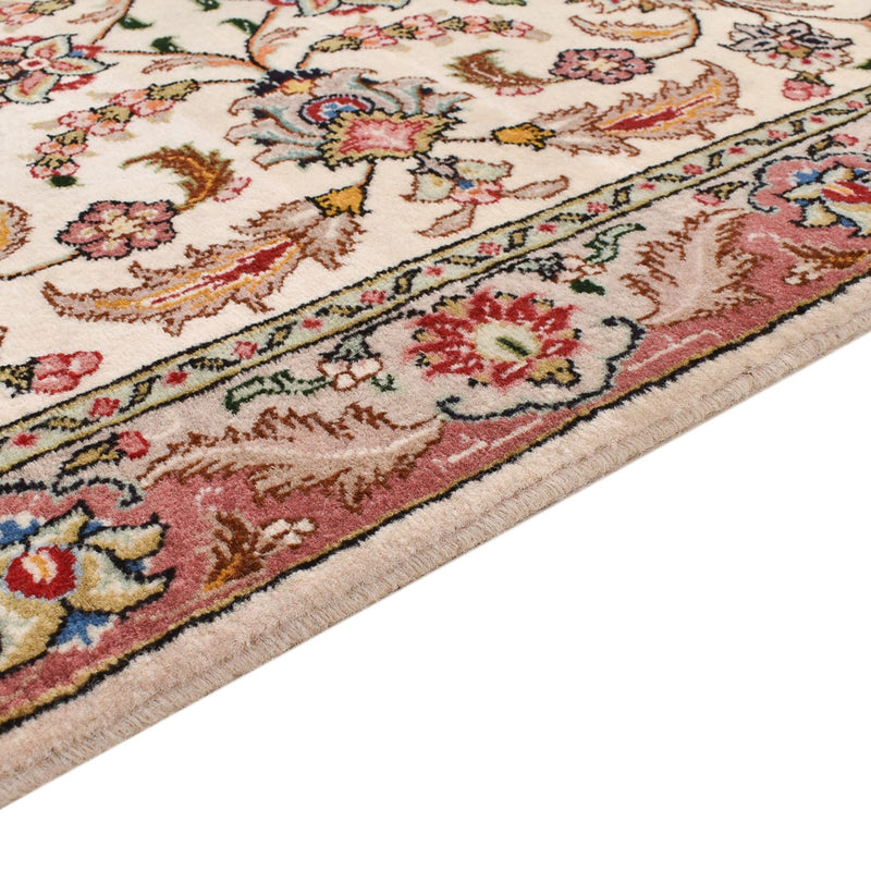 Alfombra de pasillo Alfombra Persa - Tabriz - Real - 297 x 69 cm - arena