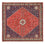 Alfombra persa - Nómada cuadrado  - 205 x 197 cm - rojo
