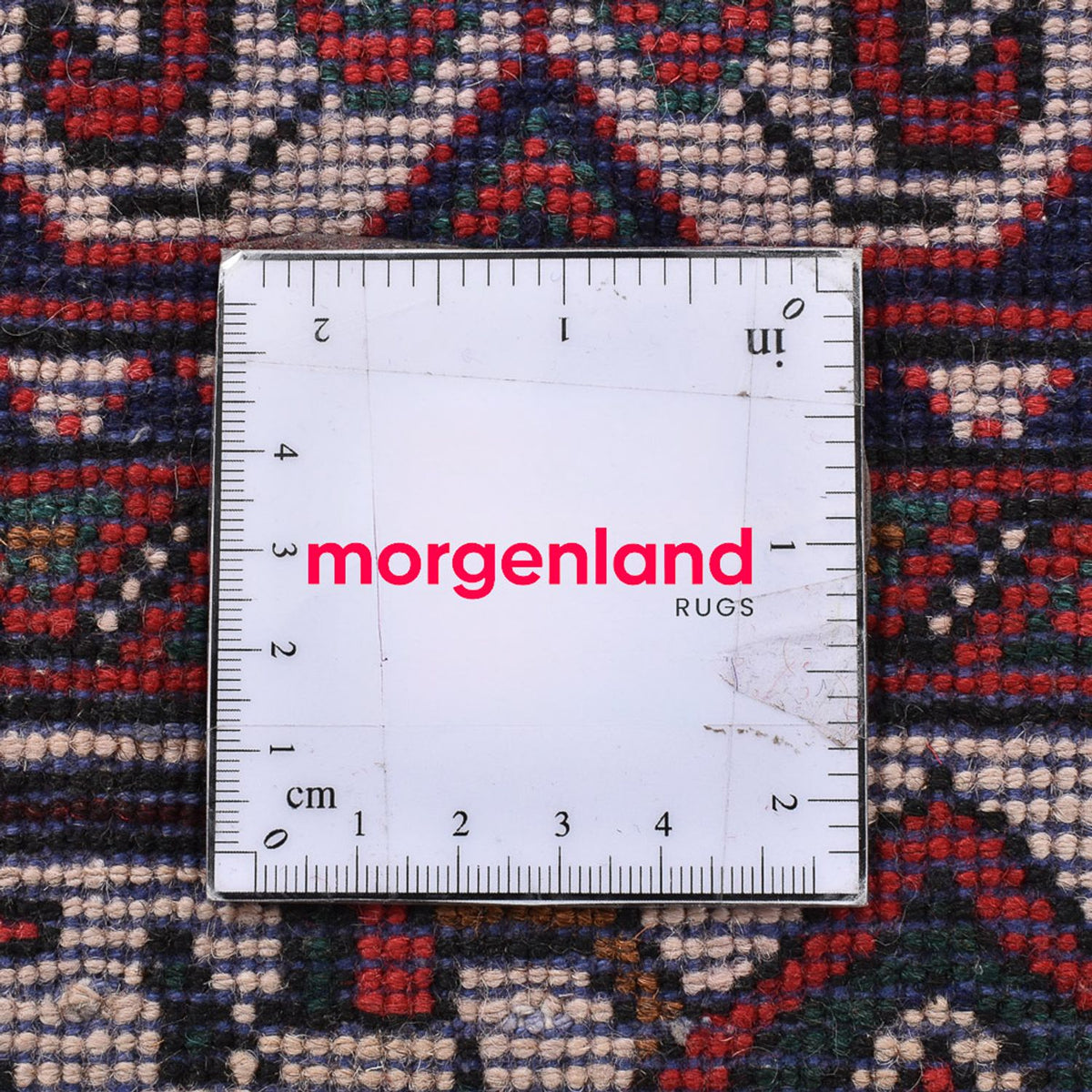 Alfombra persa - Nómada cuadrado  - 205 x 197 cm - rojo