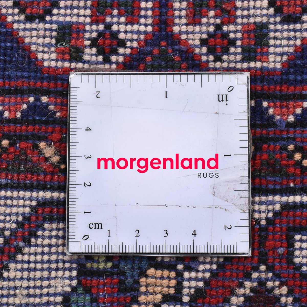 Alfombra persa - Nómada cuadrado  - 208 x 199 cm - rojo