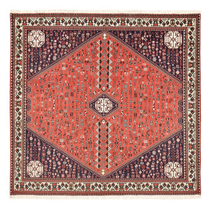Alfombra persa - Nómada cuadrado  - 199 x 198 cm - rojo