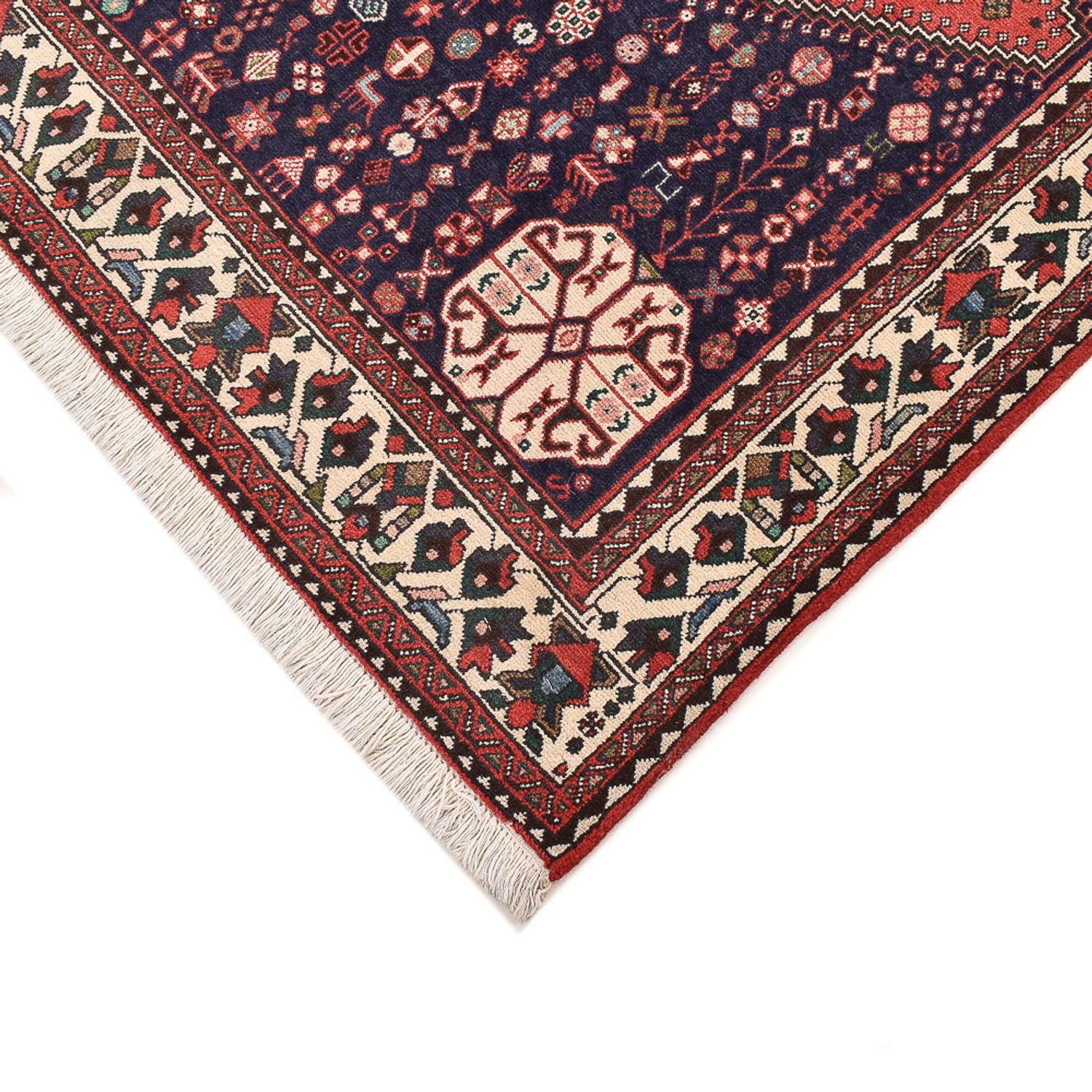 Alfombra persa - Nómada cuadrado  - 199 x 198 cm - rojo