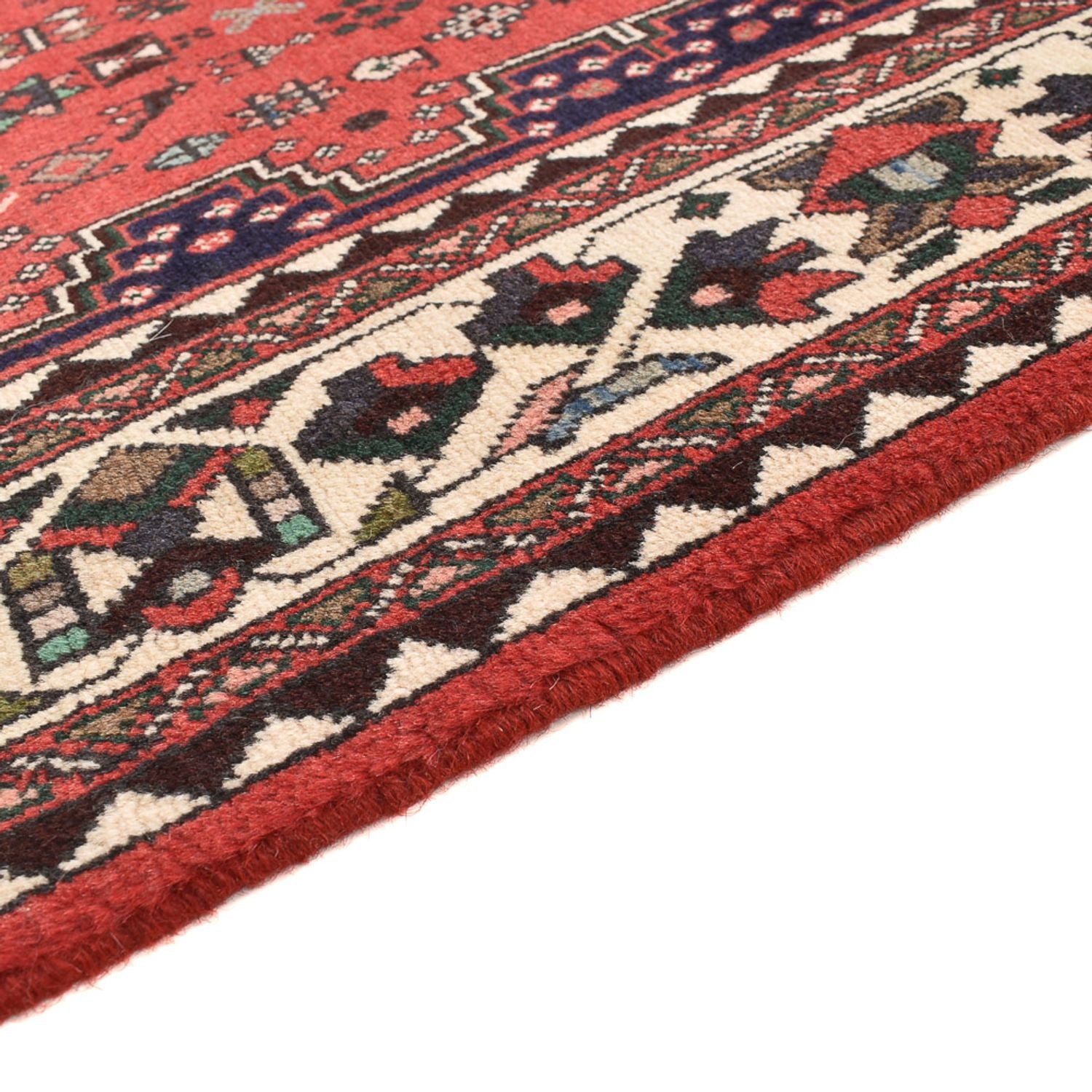 Alfombra persa - Nómada cuadrado  - 199 x 198 cm - rojo