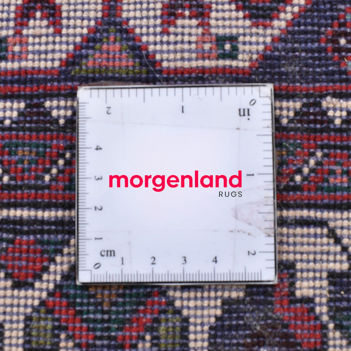 Alfombra persa - Nómada cuadrado  - 199 x 198 cm - rojo