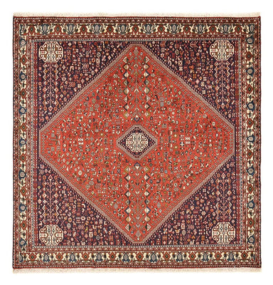 Alfombra persa - Nómada cuadrado  - 197 x 193 cm - rojo
