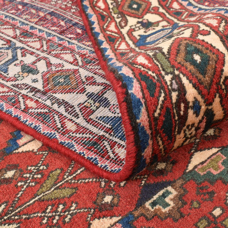 Alfombra persa - Nómada cuadrado  - 197 x 193 cm - rojo
