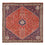 Alfombra persa - Nómada cuadrado  - 202 x 201 cm - rojo