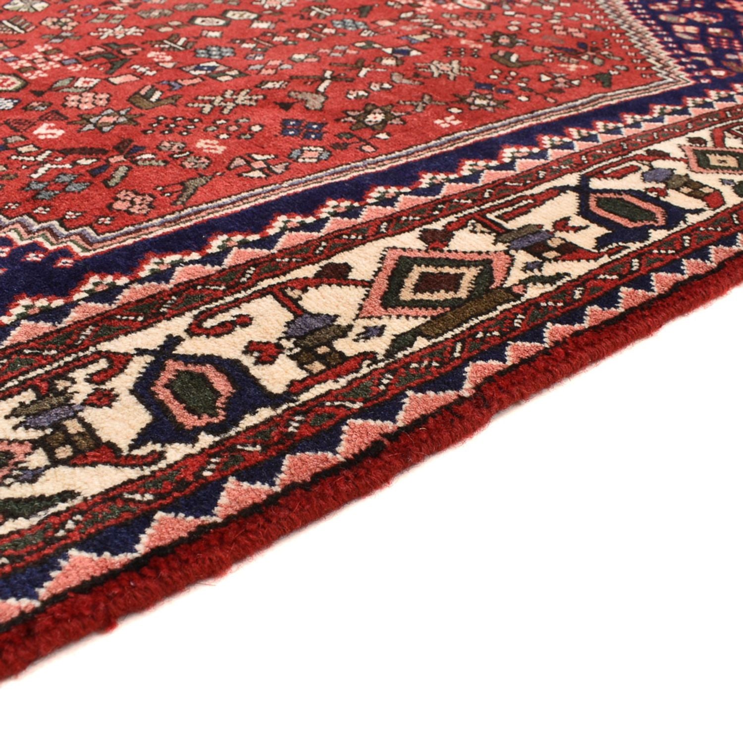 Alfombra persa - Nómada cuadrado  - 202 x 201 cm - rojo