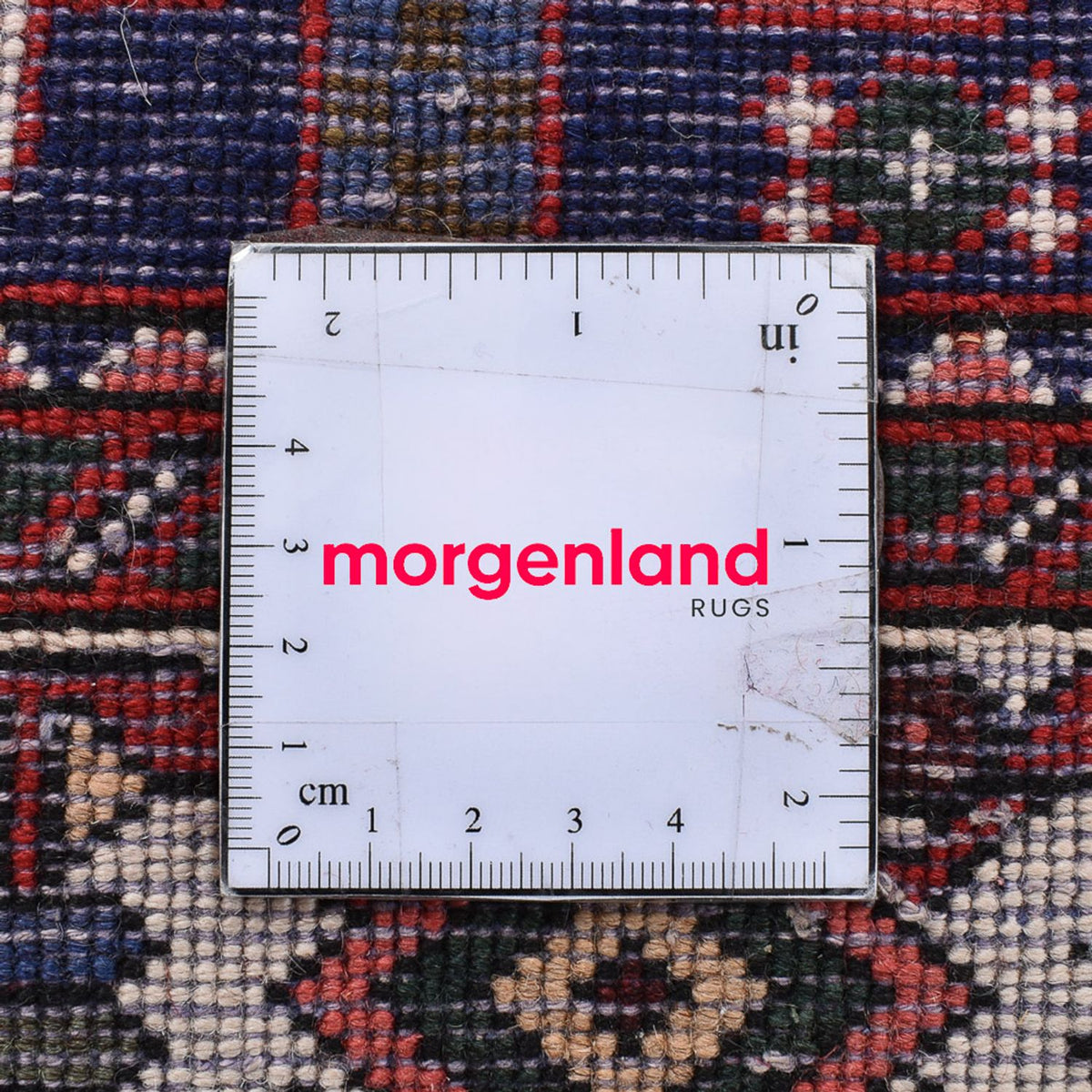 Alfombra persa - Nómada cuadrado  - 202 x 201 cm - rojo