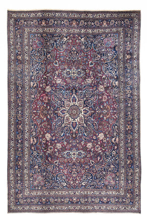 Alfombra persa - Nómada - 623 x 403 cm - púrpura