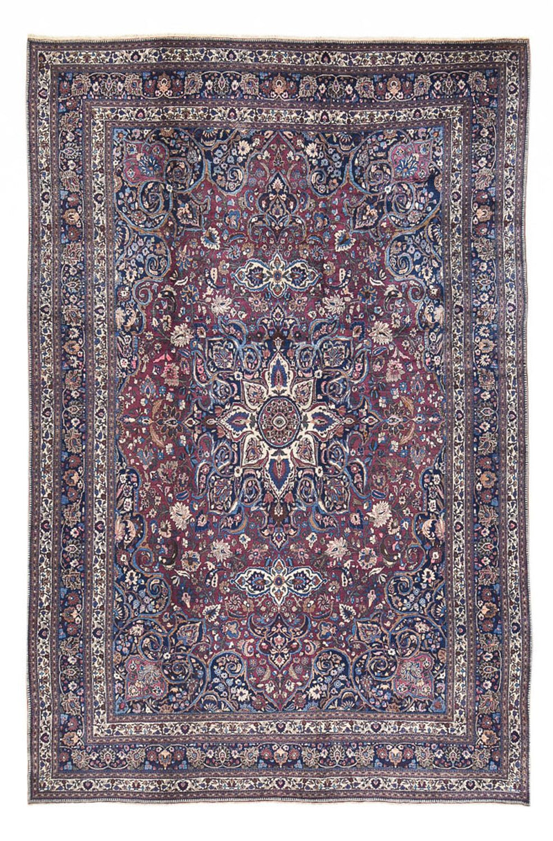 Alfombra persa - Nómada - 623 x 403 cm - púrpura