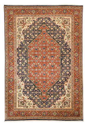 Alfombra persa - Clásica - 298 x 198 cm - azul oscuro