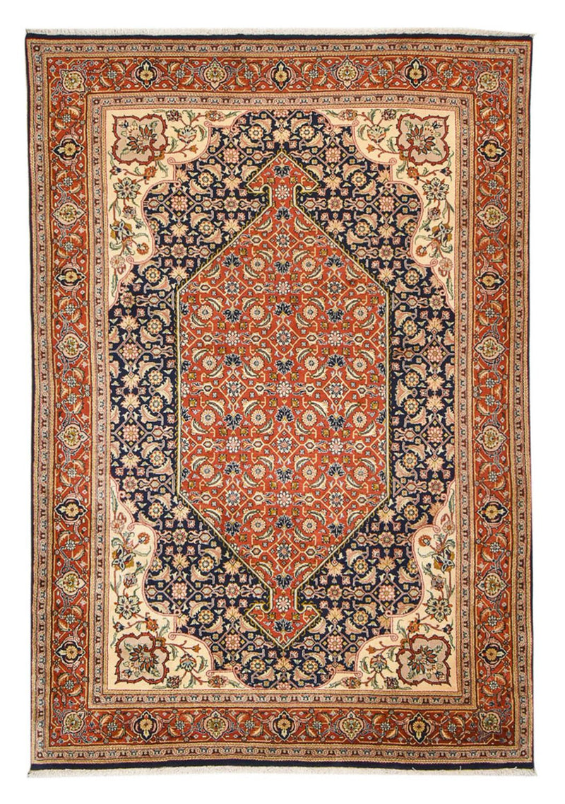 Alfombra persa - Clásica - 298 x 198 cm - azul oscuro