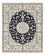 Alfombra persa - Nain - 300 x 250 cm - azul oscuro