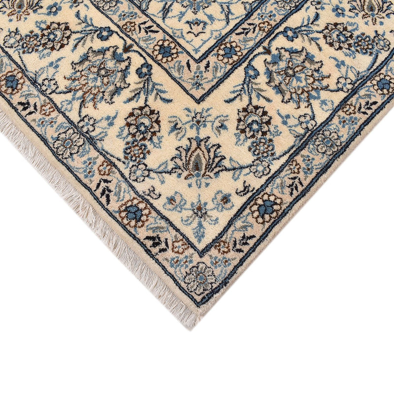 Alfombra persa - Nain - 300 x 250 cm - azul oscuro
