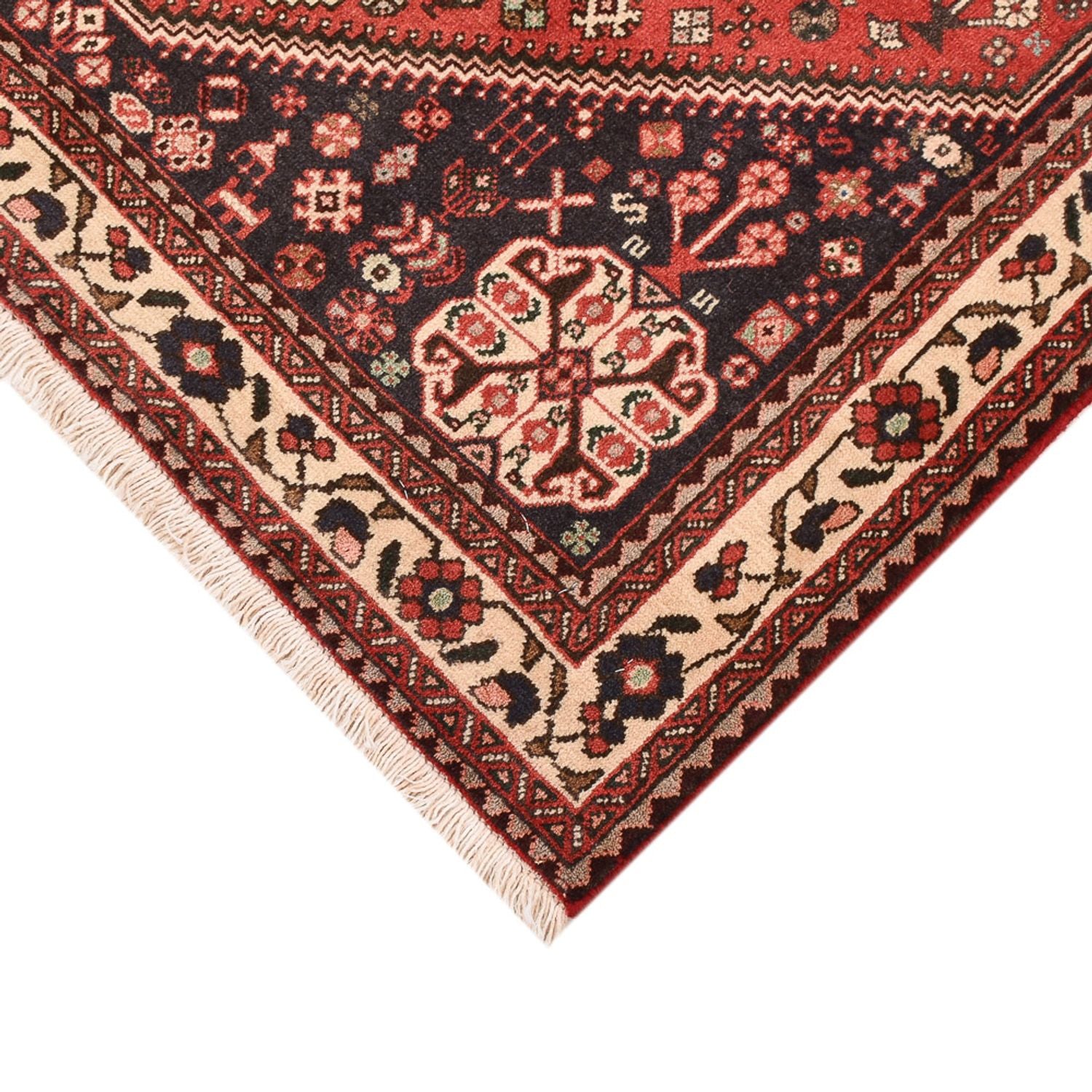 Alfombra persa - Nómada - 160 x 103 cm - rojo