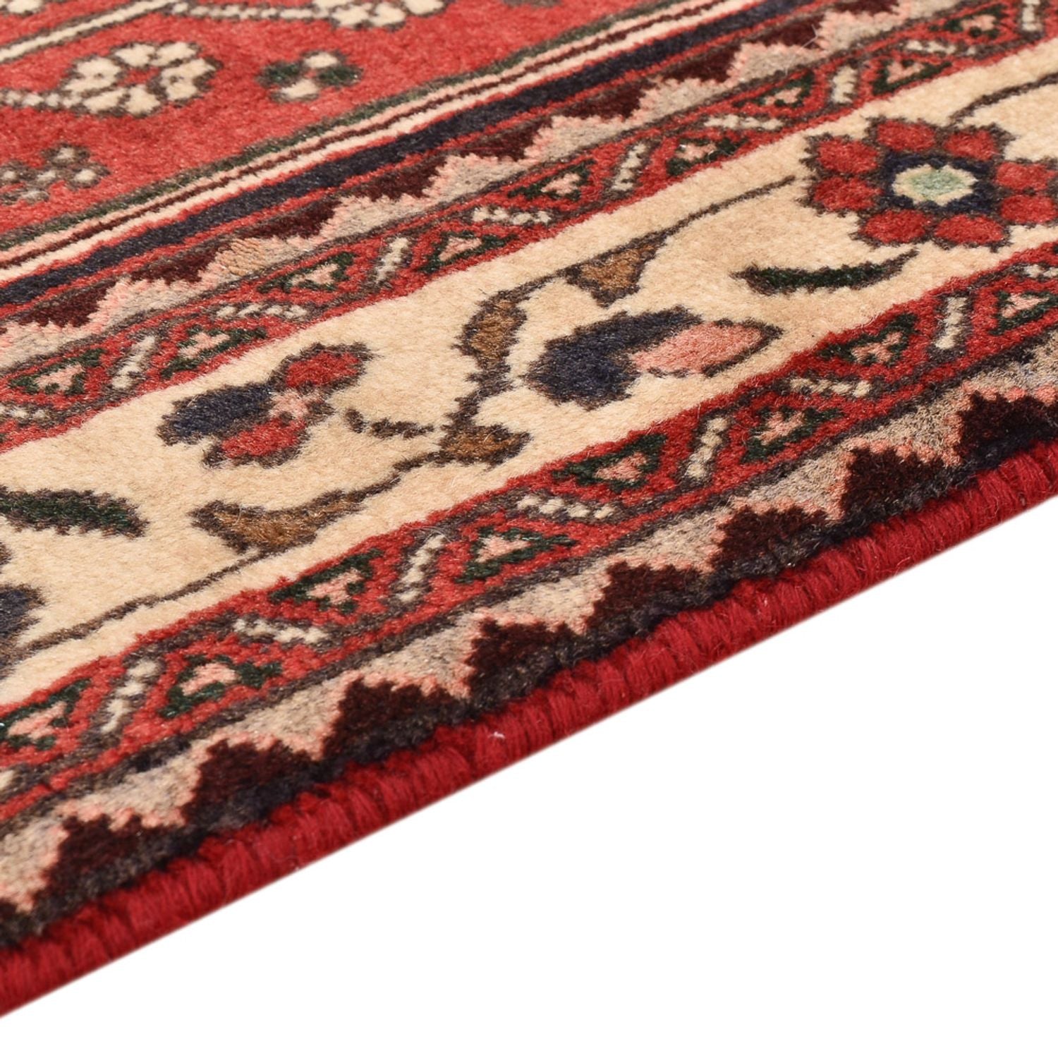 Alfombra persa - Nómada - 160 x 103 cm - rojo