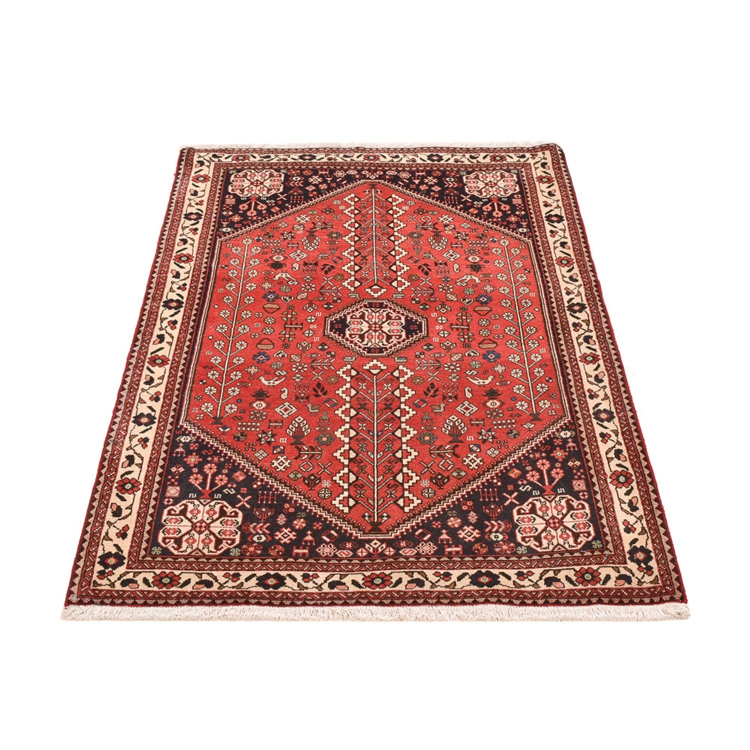 Alfombra persa - Nómada - 160 x 103 cm - rojo